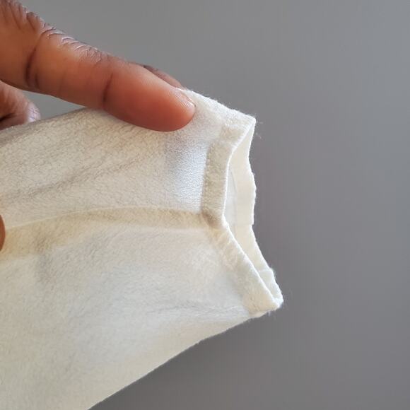 Scotch & Soda Anthropologie Vagabond Voyage Studded Long Sleeve Ivory Top 8 - Picture 6 of 10